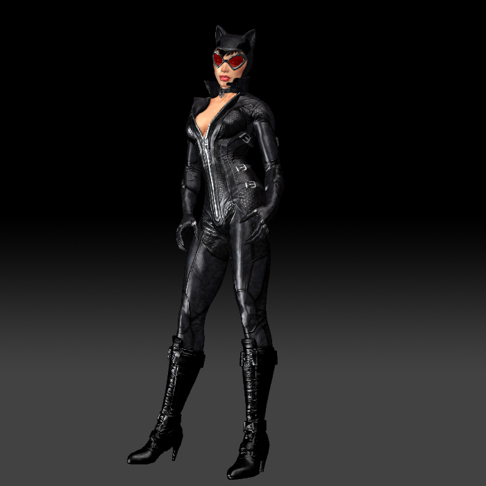 arkham city catwoman